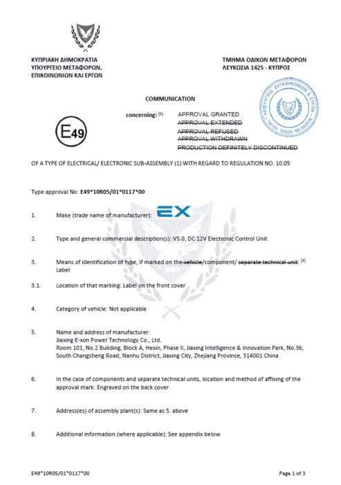 Gastechitaly Certificate